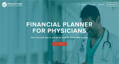 Desktop Screenshot of physicianfamily.com