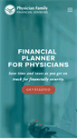 Mobile Screenshot of physicianfamily.com